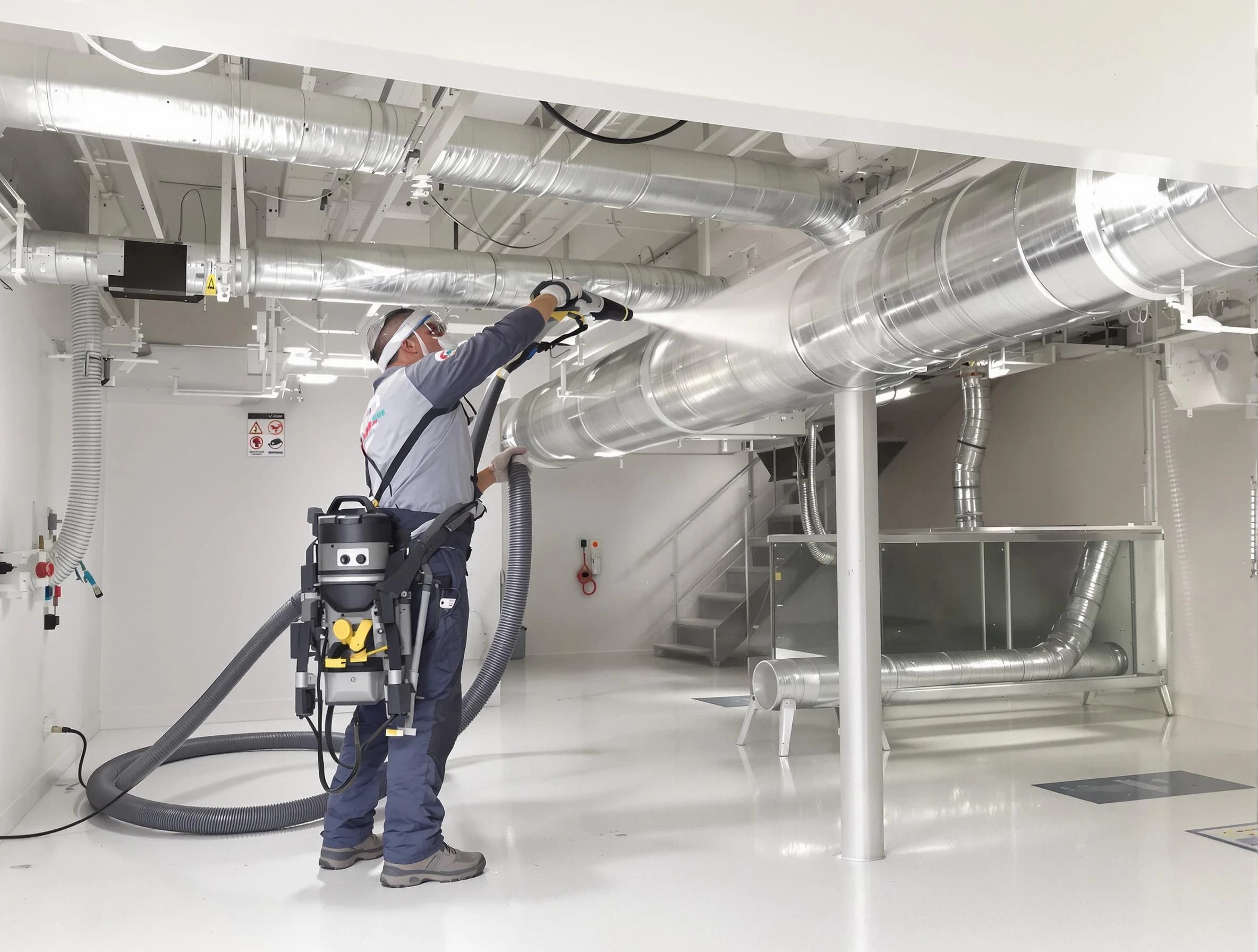 Professional central duct cleaning by Center Point Air Duct Cleaning in Center Point