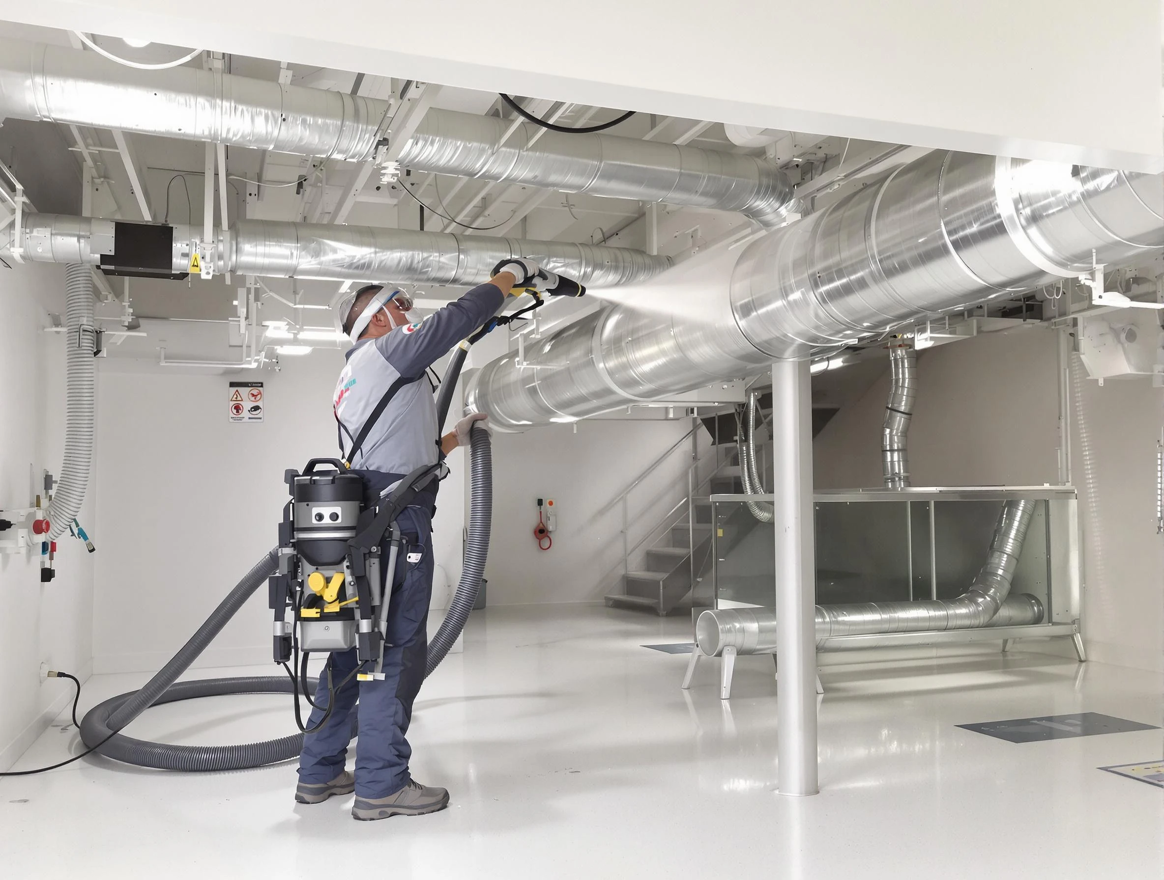 Professional central duct cleaning by Center Point Air Duct Cleaning in Center Point