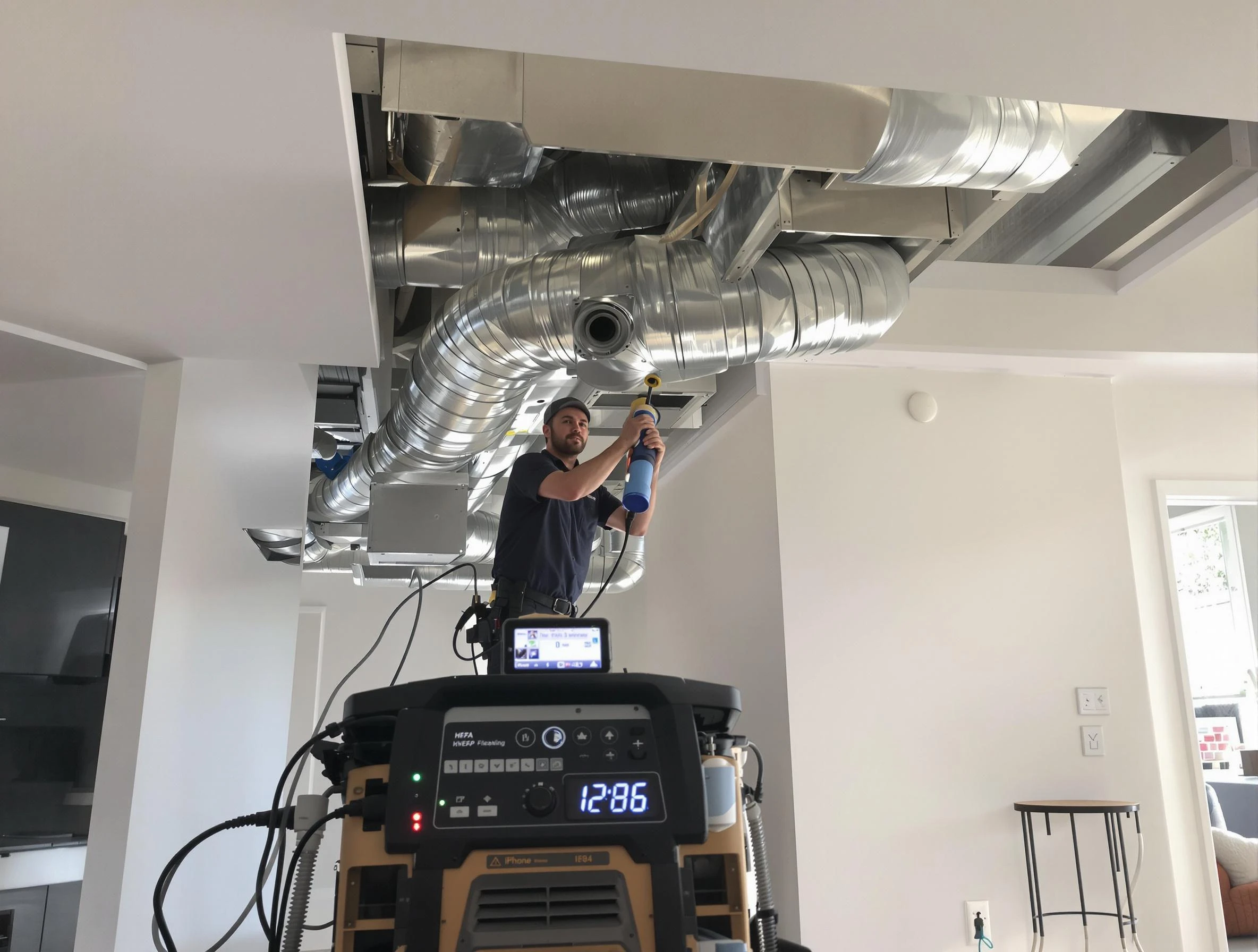 Advanced pure air duct cleaning by Center Point Air Duct Cleaning in Center Point